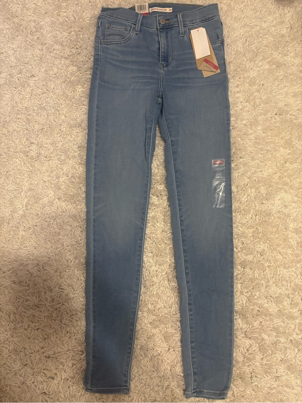 Levi's Light Blue Skinny Jeans for Women